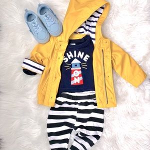 🆕 Baby Gap Yellow Raincoat ☔️